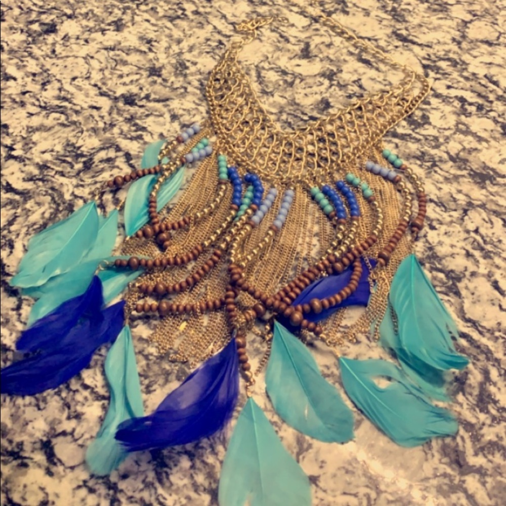 Tribal Beaded Necklace - Picture 1 of 2